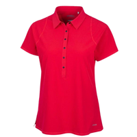 Thumbnail for Cutter & Buck Perforated Short Sleeve Women's Polo