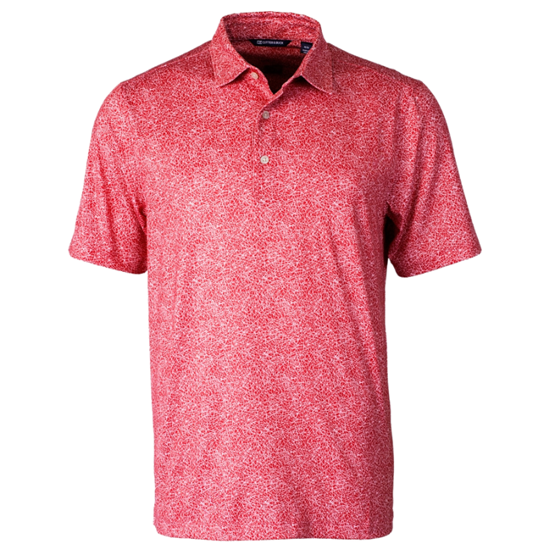 Cutter & Buck Pike Constellation Print Men's Polo