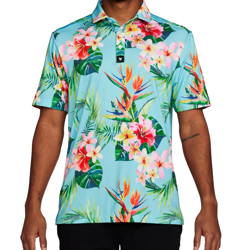Bad Birdie Tropics Men's Polo