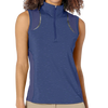 Cutter & Buck Elite Contour Mock Sleeveless Women's Shirt - Sport Slate
