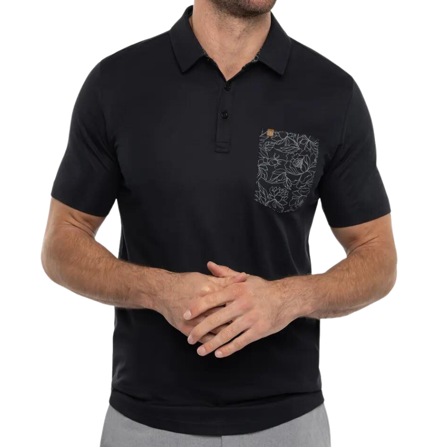 Travis Mathew Wind and Sails Men's Polo
