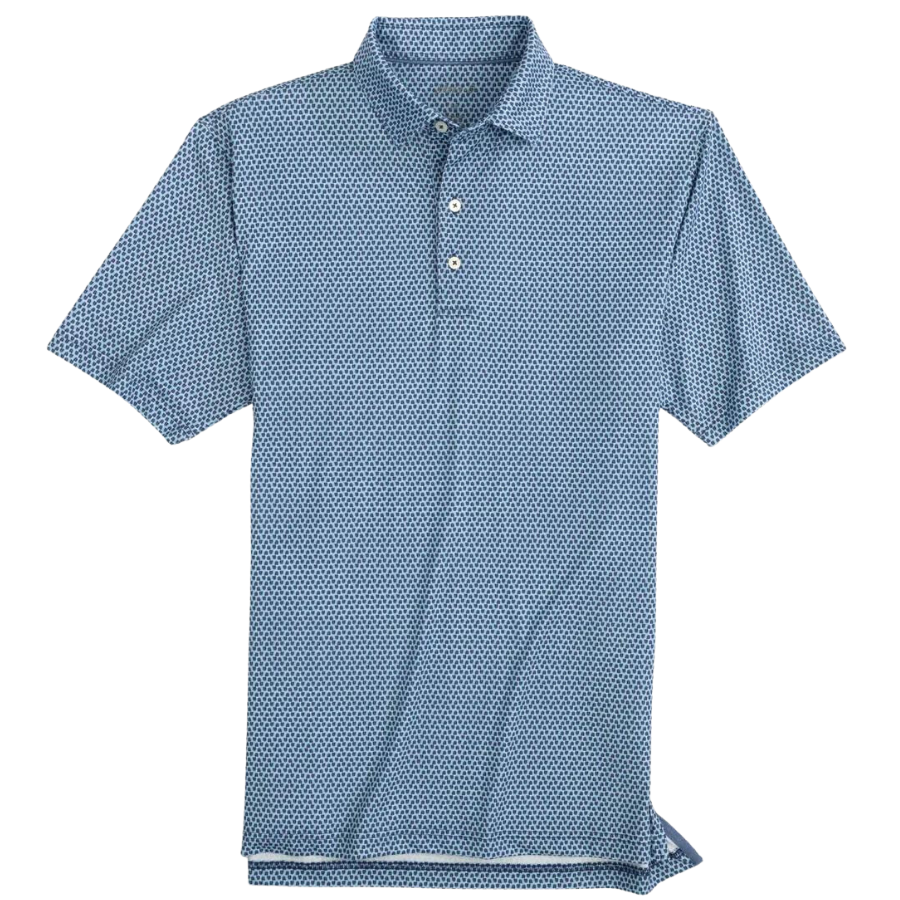 Johnnie-O Performance Crest Men's Polo