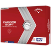 Callaway Golf '22 Chrome Soft Triple Track Golf Balls - White