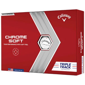 Callaway Golf '22 Chrome Soft Triple Track Golf Balls