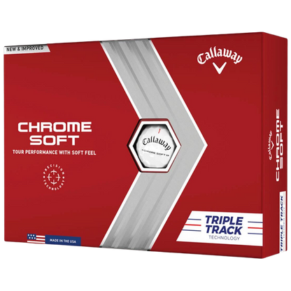 Callaway Golf '22 Chrome Soft Triple Track Golf Balls