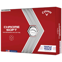 Thumbnail for Callaway Golf 2022 Chrome Soft Triple Track Golf Balls