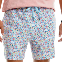 Thumbnail for Southern Tide Hawaiian Floral Men's Swim Trunk