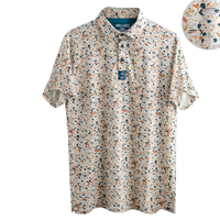 Thumbnail for Pins & Aces Mallard Shatter Men's Polo