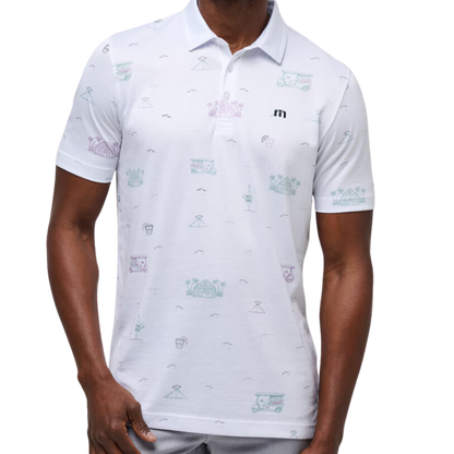 TravisMathew Tiki Mapes Men's Polo