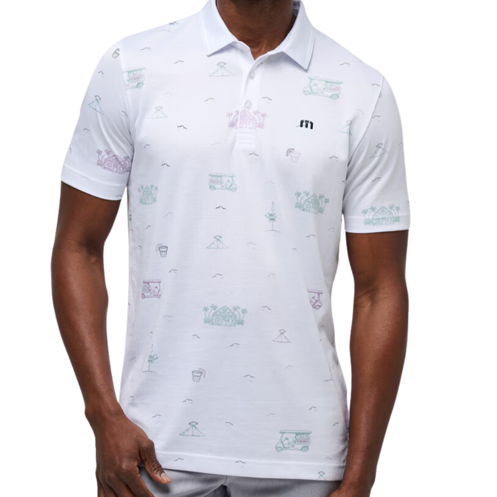 TravisMathew Tiki Mapes Men's Polo