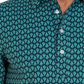 Criquet Cactus Print Men's Polo
