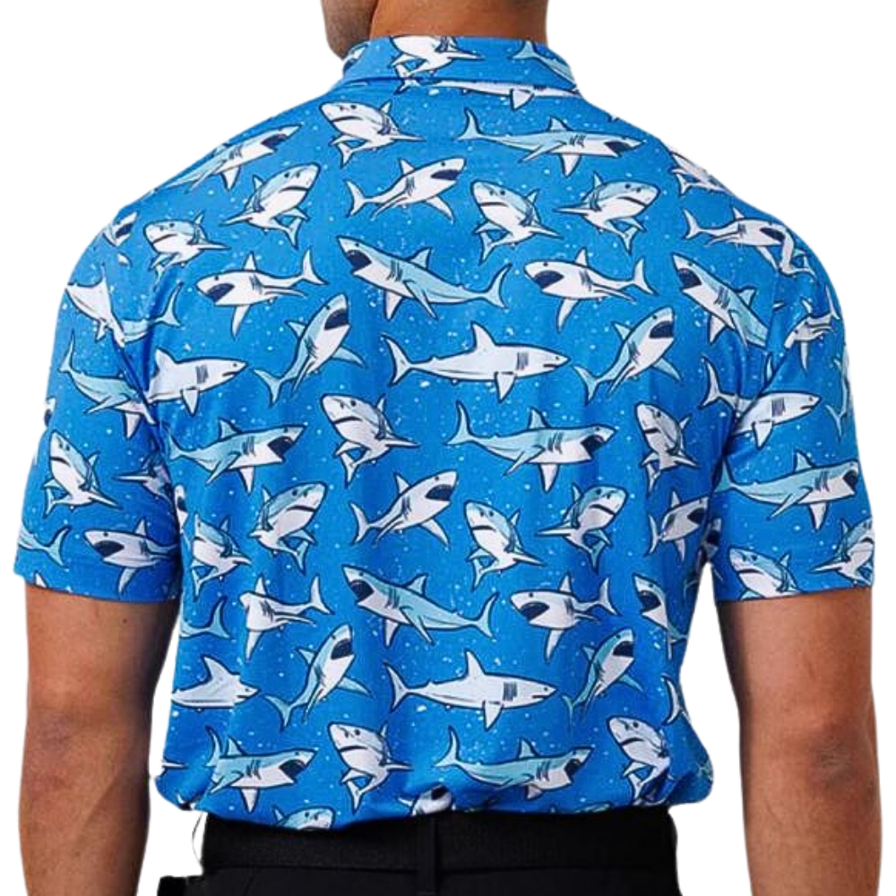 Waggle Golf Surrounded Men's Polo