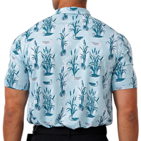 Thumbnail for Waggle Golf Duck, Duck, Gray Duck Men's Polo