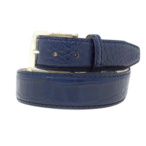 Antas Italian Matte Crocodile Belt Men's Belt