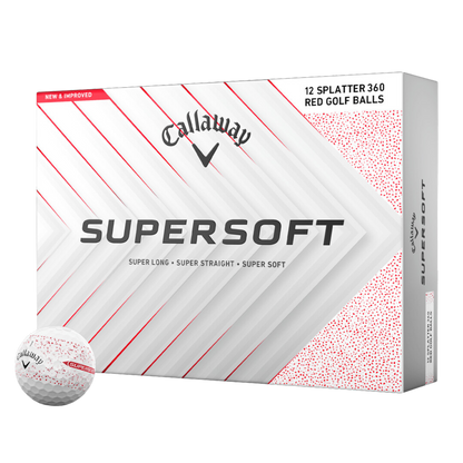 Callaway Golf '25 Supersoft Splatter Golf Ball