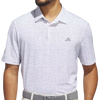 Adidas Ultimate 365 Power Grid Print Men's Polo - White/Alumina/Gray