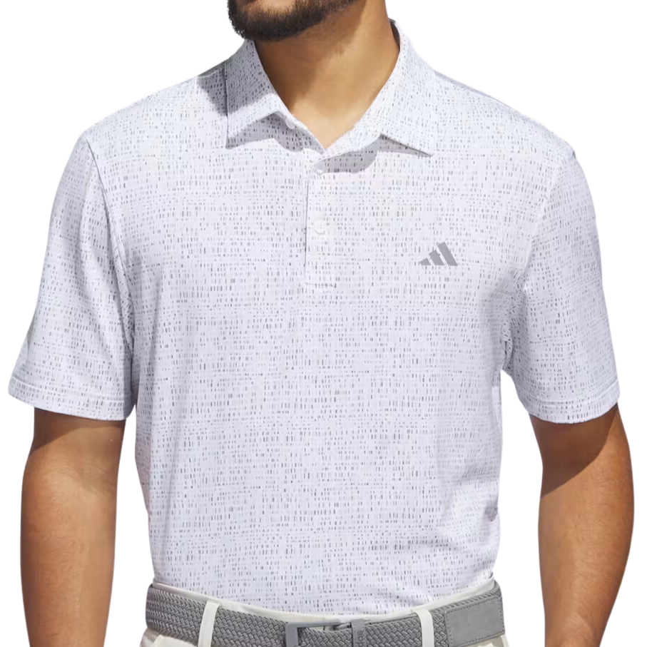 Adidas Ultimate 365 Power Grid Print Men's Polo