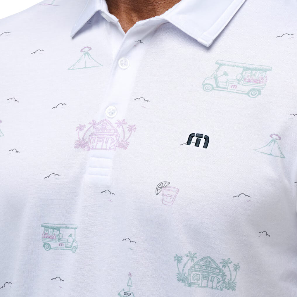 TravisMathew Tiki Mapes Men's Polo