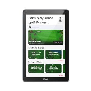 Pinned Golf The Caddie GPS Golf Tablet