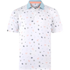 Swannies Golf Amendt Men's Polo - Sunset