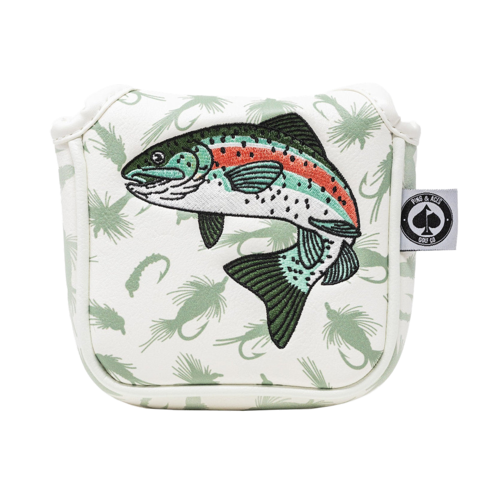 Pins & Aces Trout Mallet Putter Cover