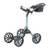 BagBoy Quad Pro Push Cart - Ice Blue/White