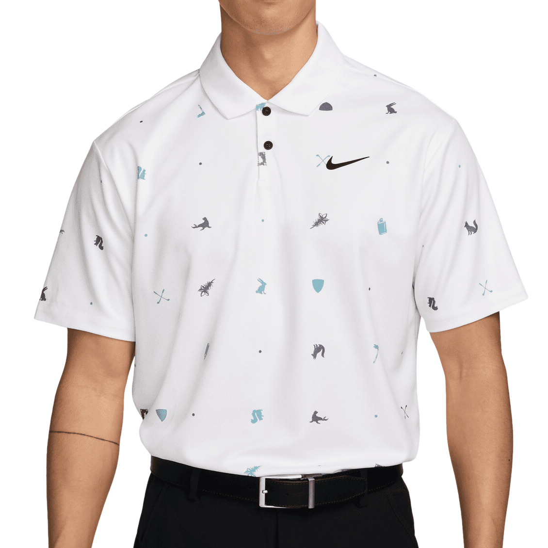 Nike Tour Icon Print Men's Polo