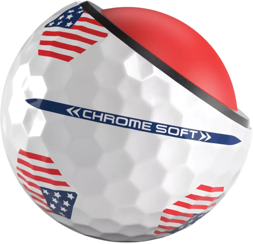 Callaway Golf Chrome Soft USA Golf Balls