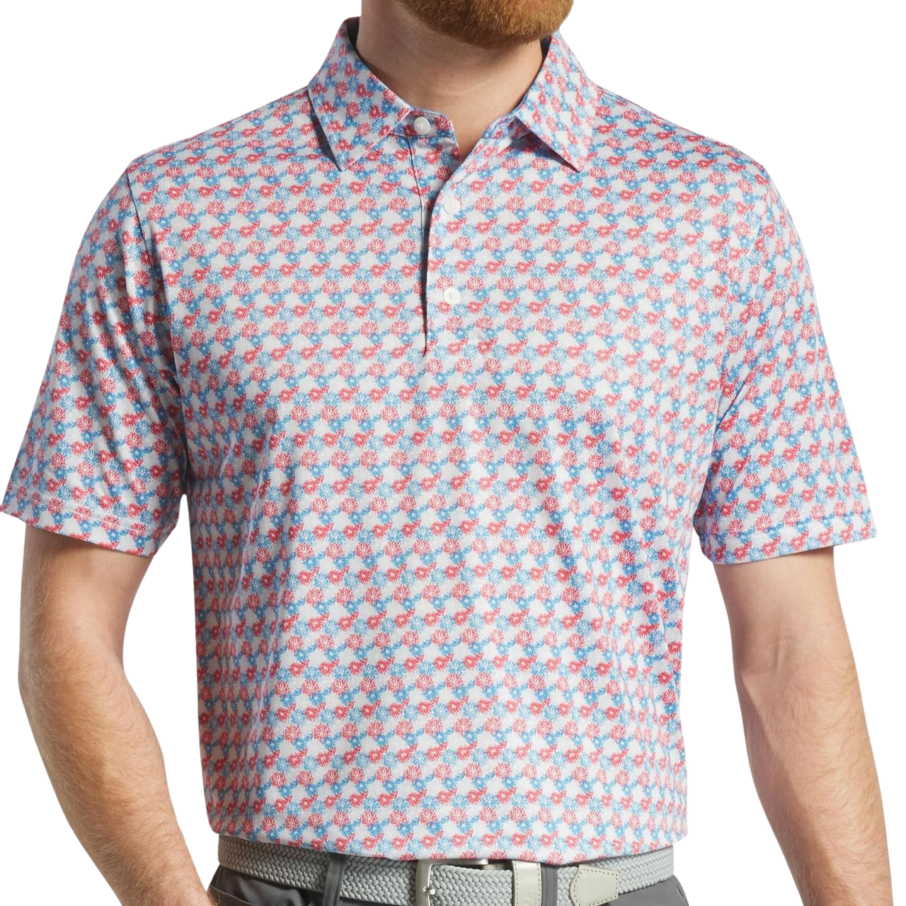 FootJoy Firework Print Men's Polo