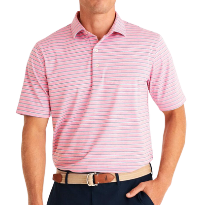 Johnnie-O Performance Jett Striped Men's Polo