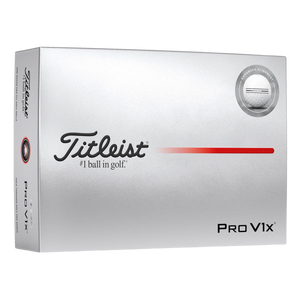Titleist 2025 Pro V1x Enhanced Alignment Golf Ball