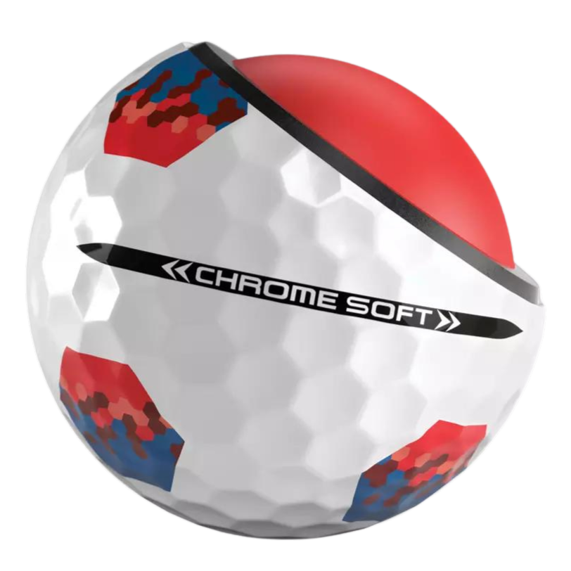 Callaway Golf Chrome Soft Triple Track Golf Balls