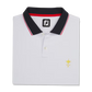 FootJoy 1927 Trophy Pique Solid + Stripe Trim Men's Polo