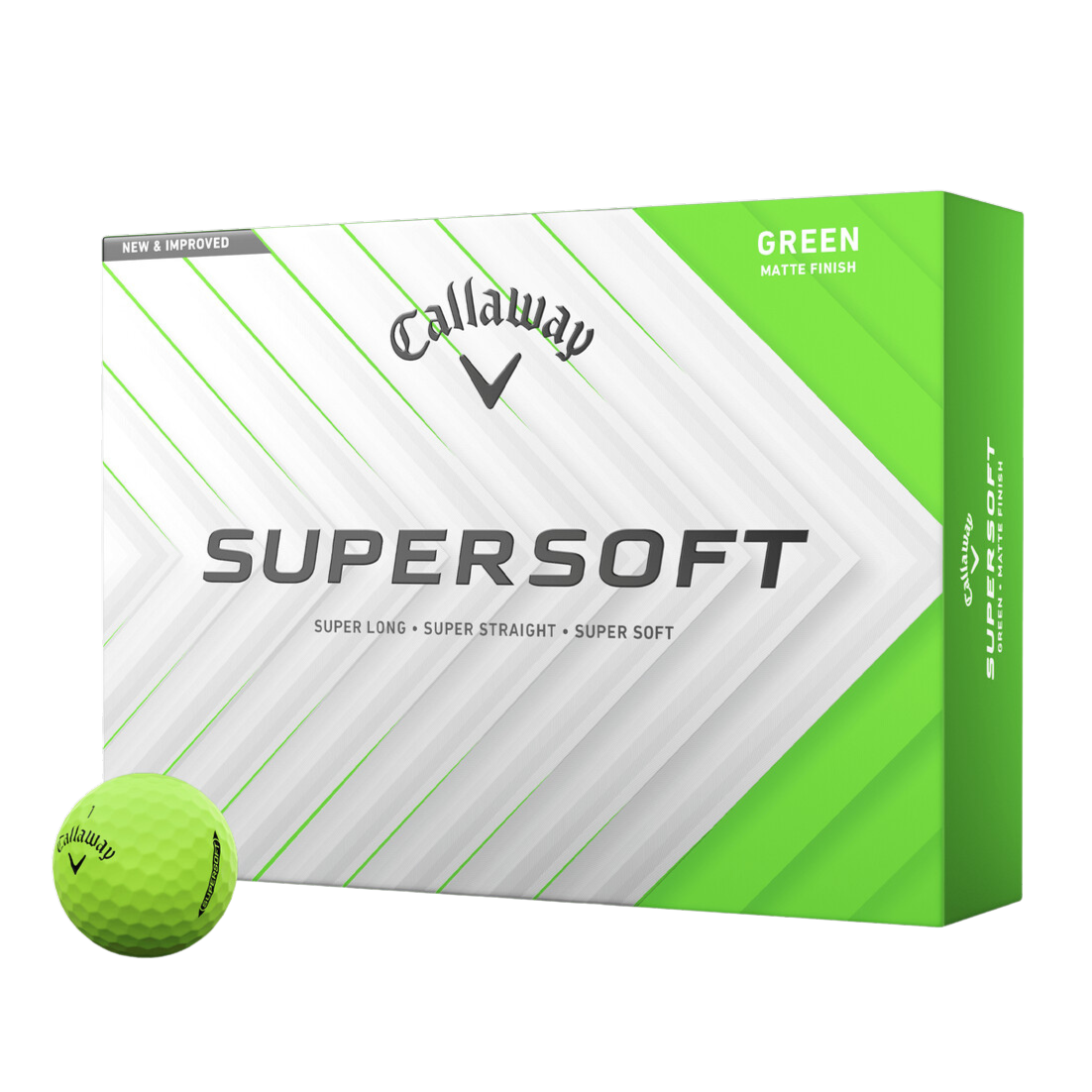 Callaway Golf '25 Supersoft Matte Golf Balls