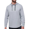 TravisMathew Upgraded Tech Men's Hoodie - Heather Grey