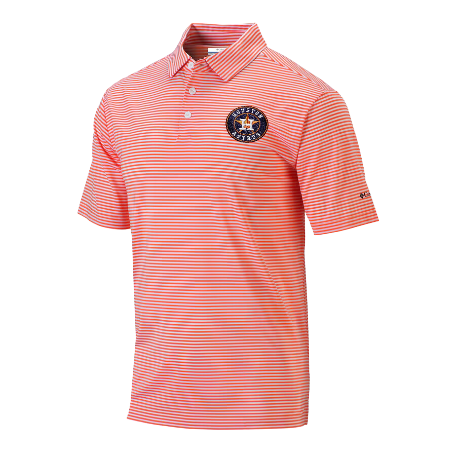 Columbia Houston Astros Omni-Wick Club Invite Men's Polo