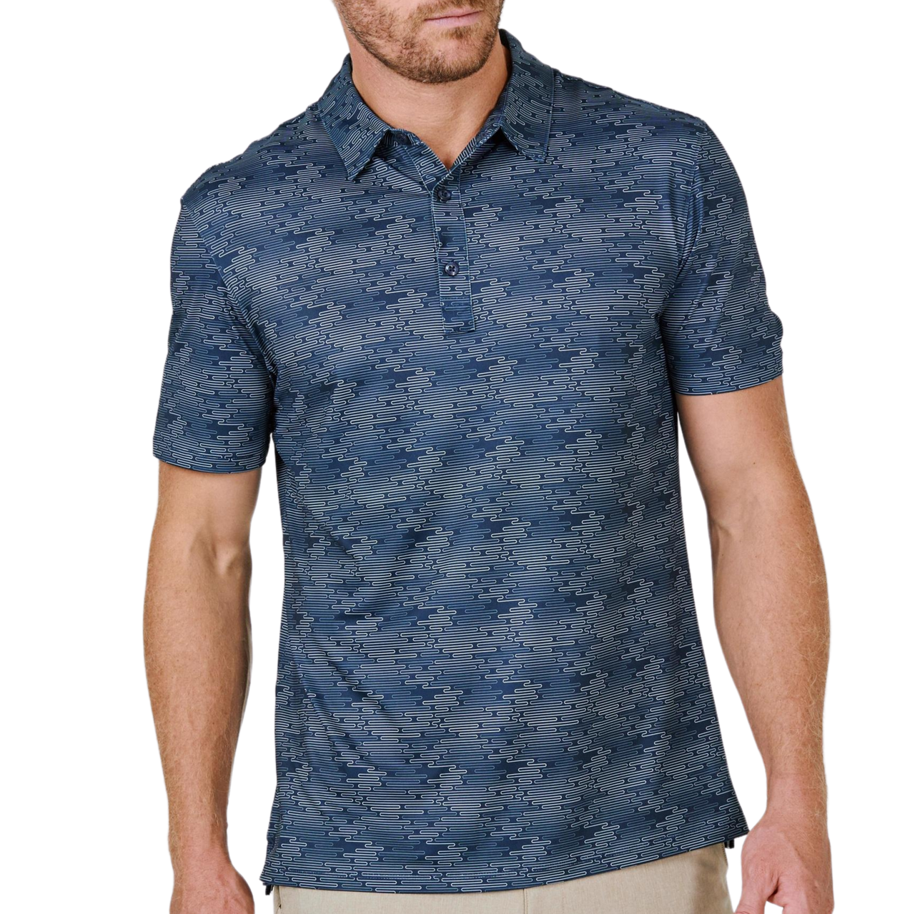 7 Diamonds Bay Men's Polo