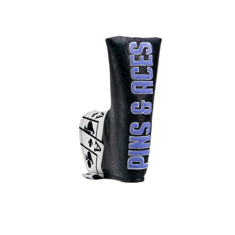 Pins & Aces Ace of Spades Blade Putter Cover