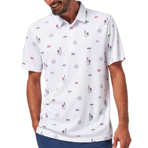 TravisMathew Neighborhood Party Men's Polo