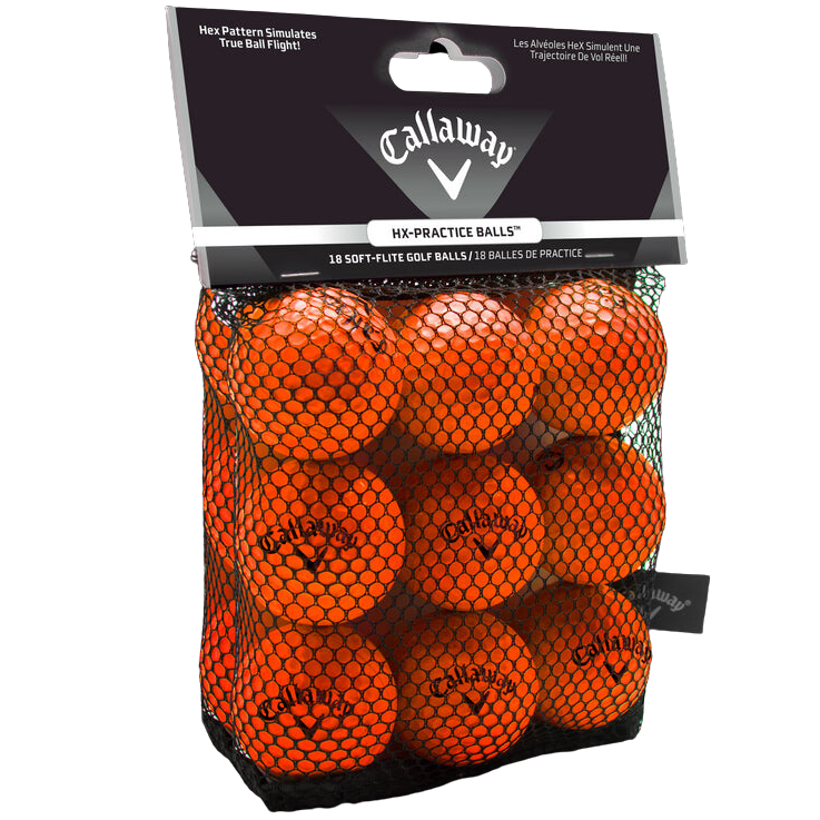 Callaway Golf HX Soft Flight Practice Golf Balls