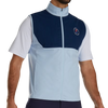 FootJoy '24 US Open Full Zip Men's Vest - Light Blue/Navy