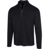 Greg Norman Fairway 1/4 Zip Men's Long Sleeve - Black