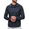 TravisMathew Tech 1/4 Zip Men's Hoodie - Black Floral