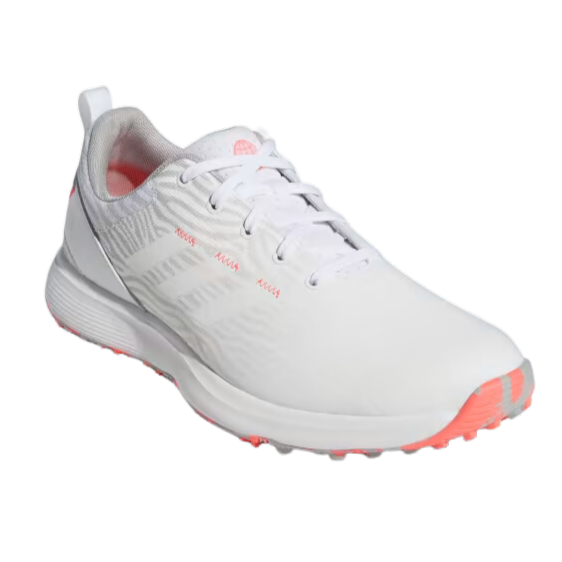 Adidas Women s S2G Spikeless Golf Shoes White Grey Two M 7.5
