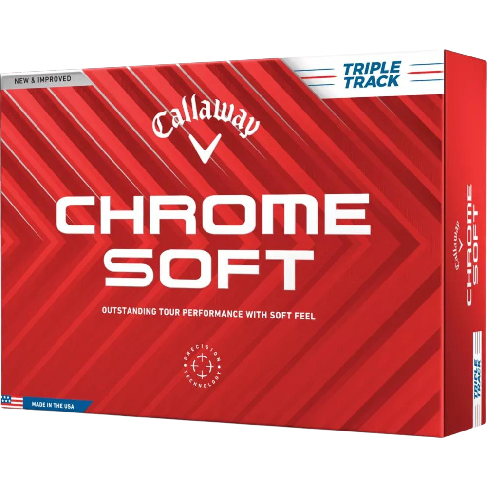 Callaway Golf Chrome Soft Triple Track 24 Golf Ball