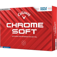 Thumbnail for Callaway Golf '24 Chrome Soft Triple Track Golf Ball