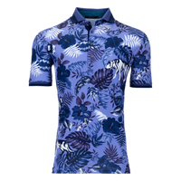 Thumbnail for Greyson Floral Wolf Jungle Men's Polo
