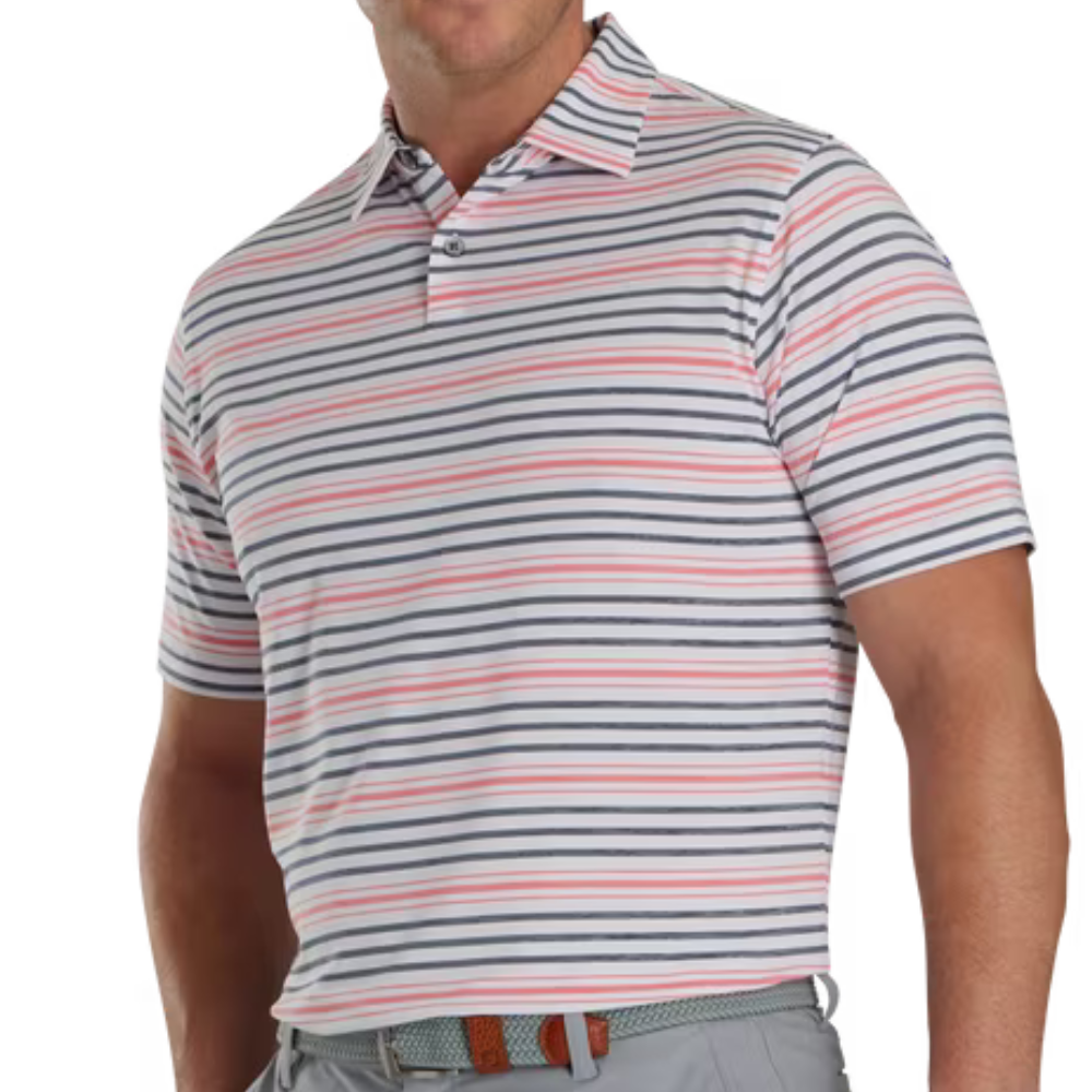 FootJoy Space Dye Stripe Men's Polo