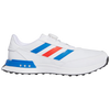 Adidas '24 S2G SL BOA Men's Golf Shoes - White/Royal Blue/Red