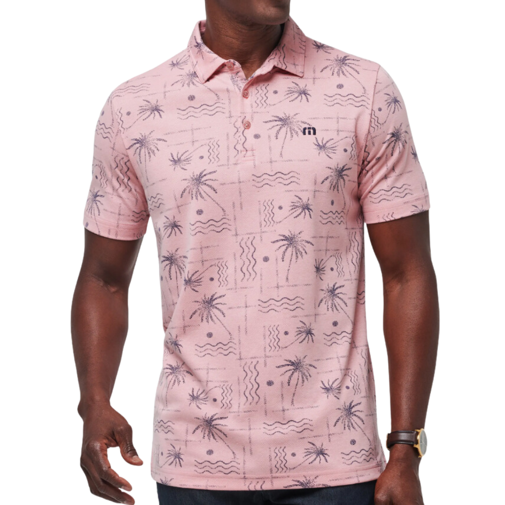 TravisMathew Coconut Palm Men's Polo